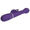 PRETTY LOVE - Dejon dark Purple, 7 vibration functions 4 thrusting settings 4 rotation functions